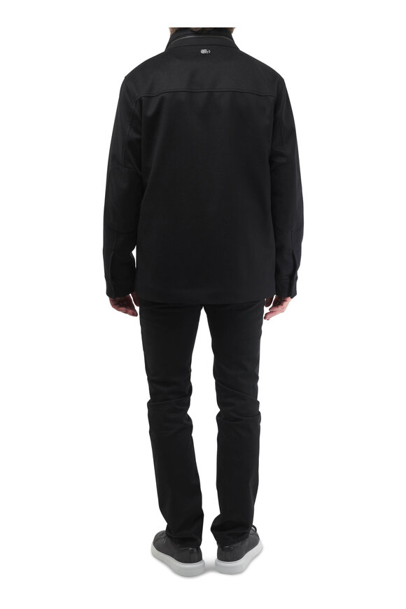 Agnona - Black Cashmere Quarter Zip Pullover