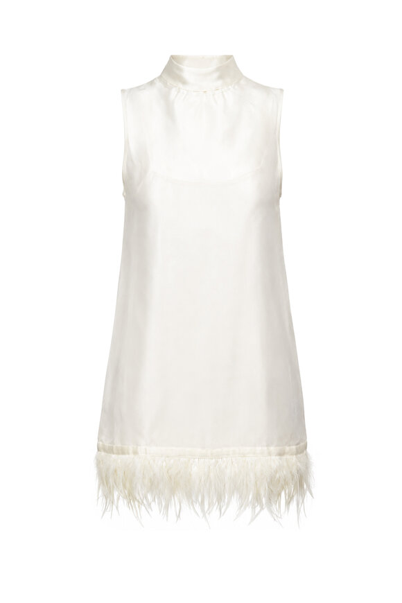 Staud Albee Ivory Mini Dress - view 1