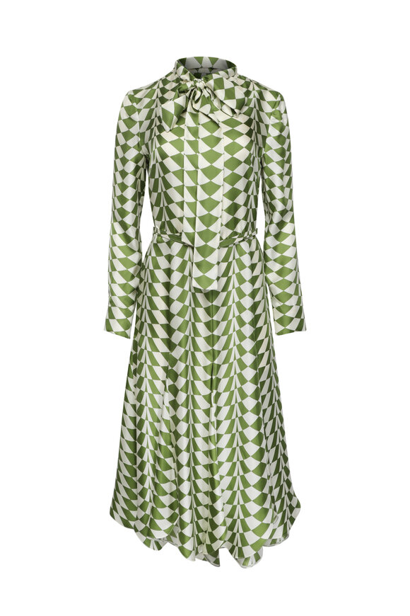 限定値下げ　INES - SILK WOOL FLARE DRESS INES - SILK WOOL FLARE DRESS – HARUNOBUMURATA