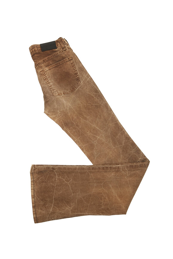 Ralph Lauren - 109 Brown Denim Slim Boot Cut Pants