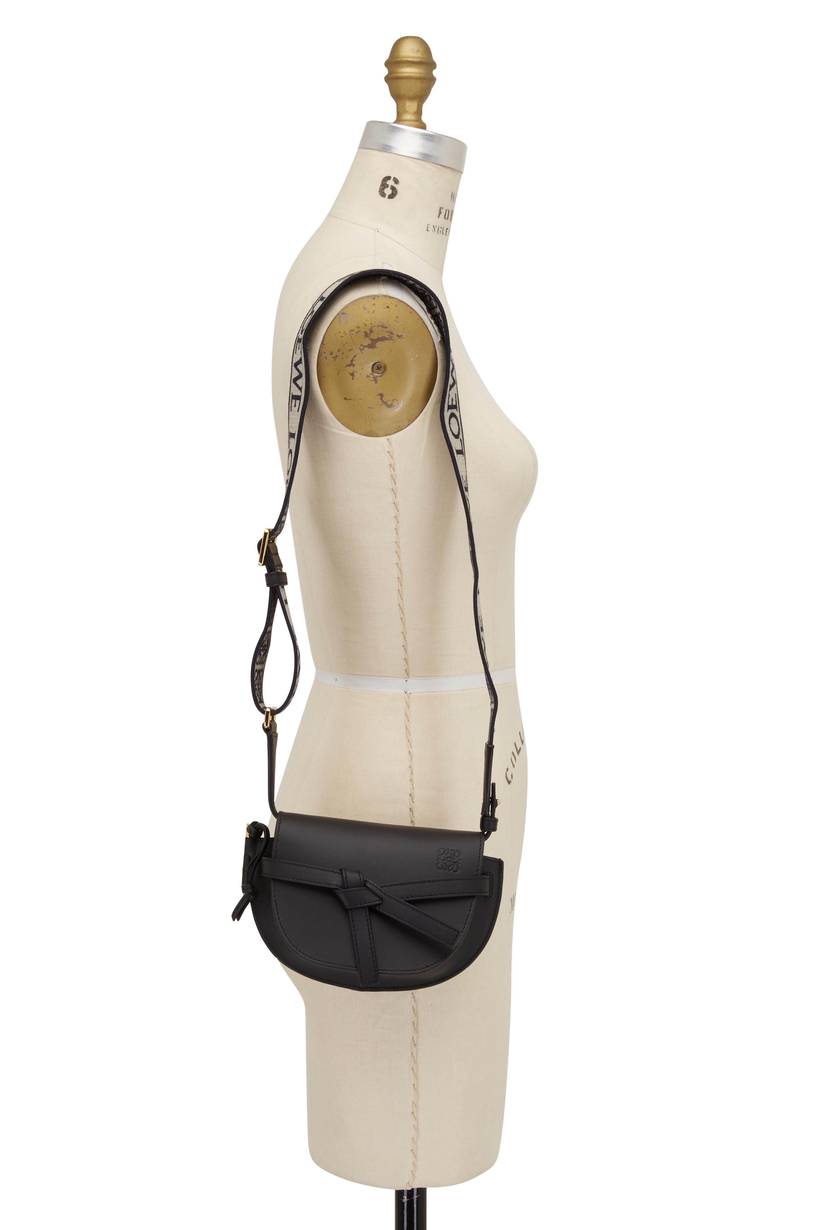 Loewe Gate Dual Mini Leather Shoulder Bag