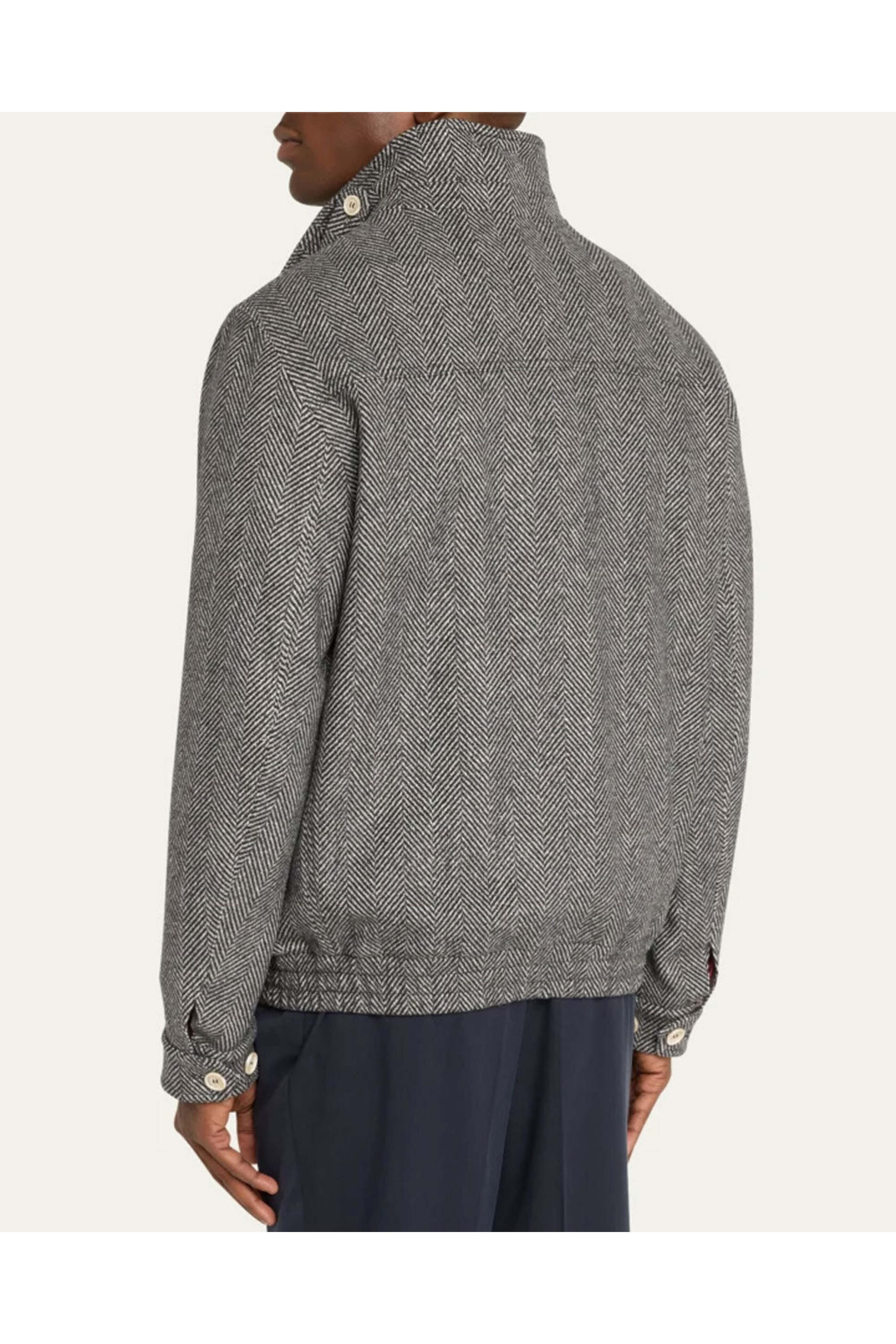 【★エレガント★】Brunello Cucinelli ☆ ボンバージャケット ☆エレガント☆】Brunello Cucinelli ☆ ボンバージャケット