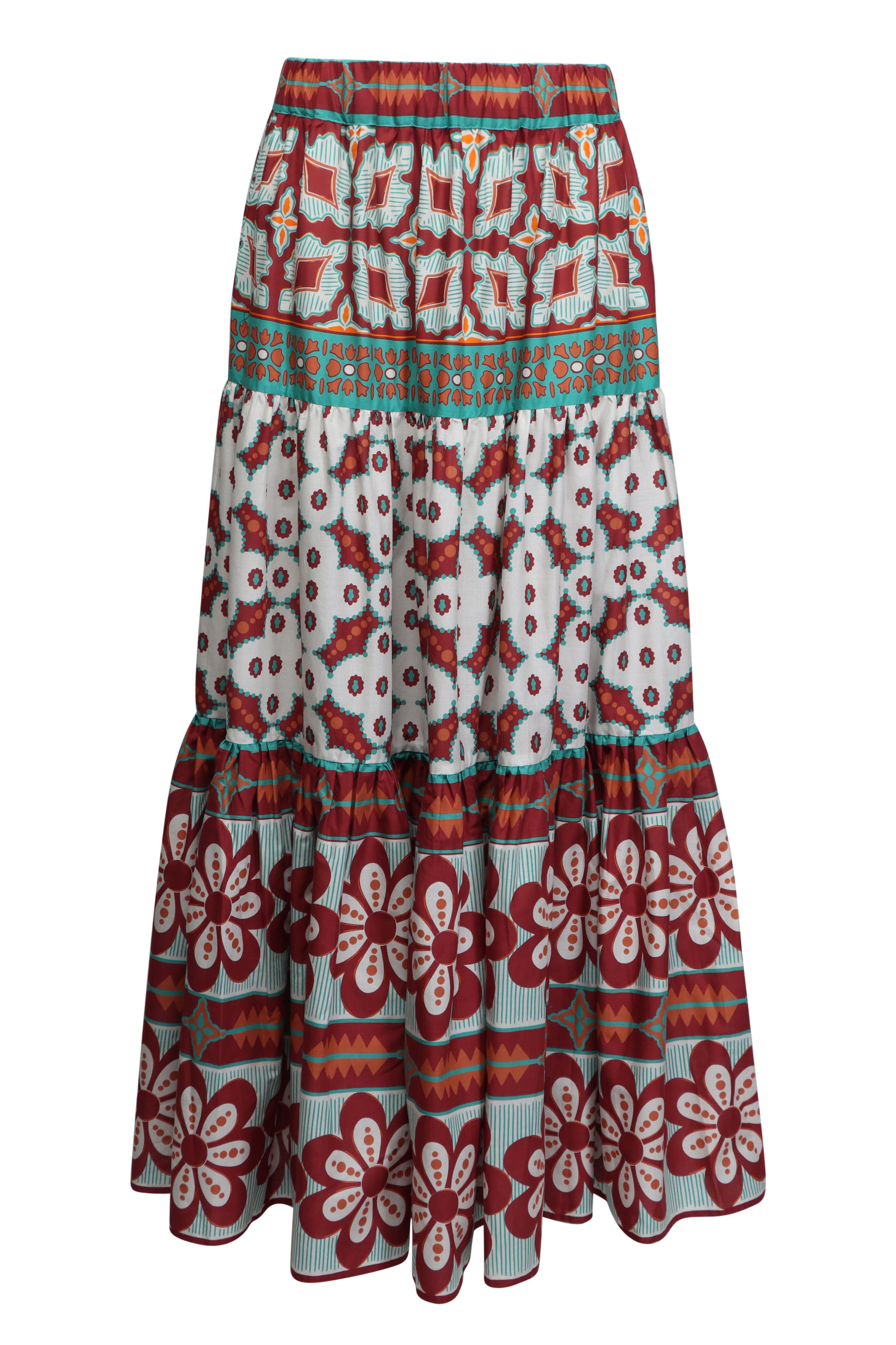 La DoubleJ - Pagoda Rust Placee Big Skirt - view 1