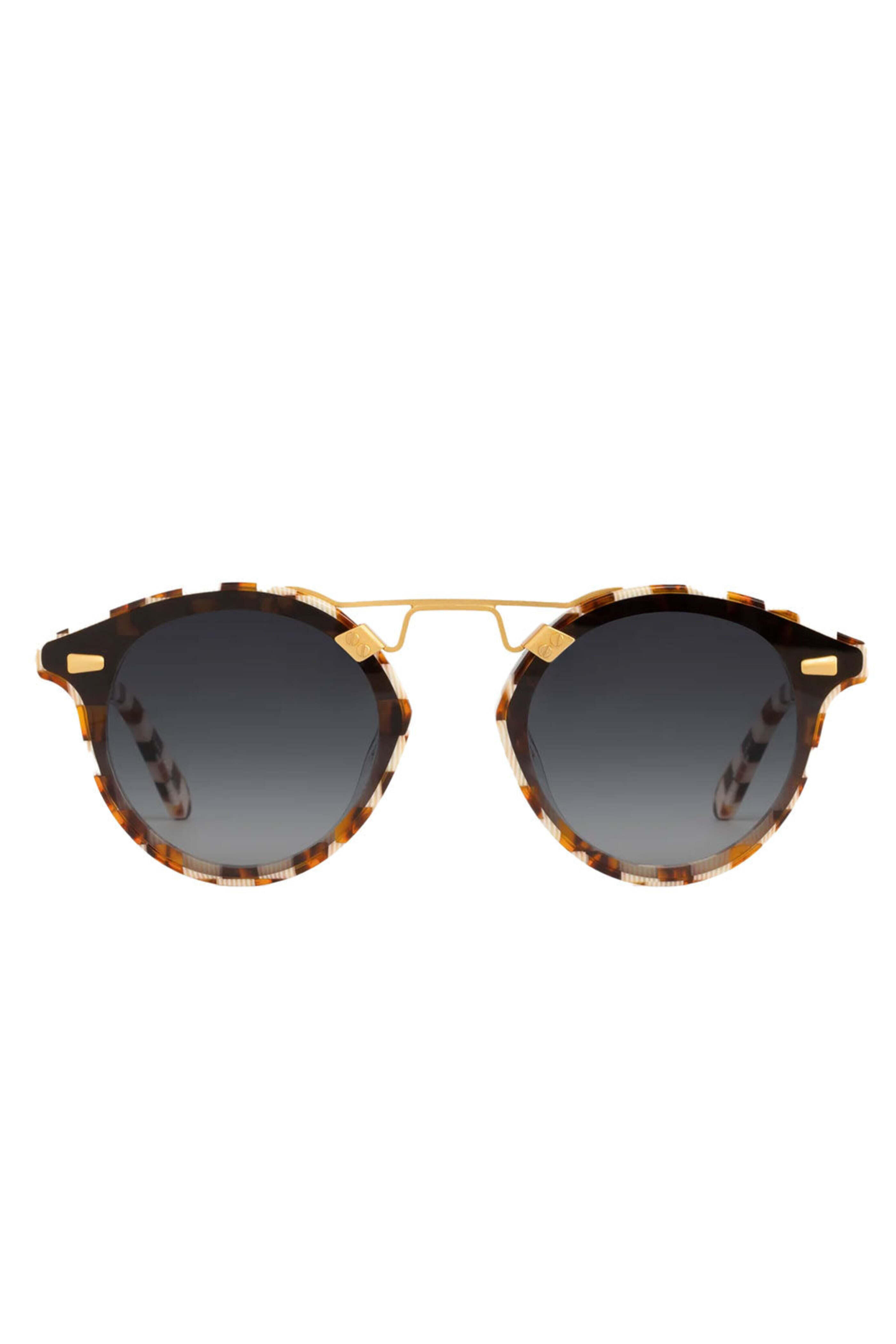 Krewe - St. Louis Nylon Sunglasses in Caffe