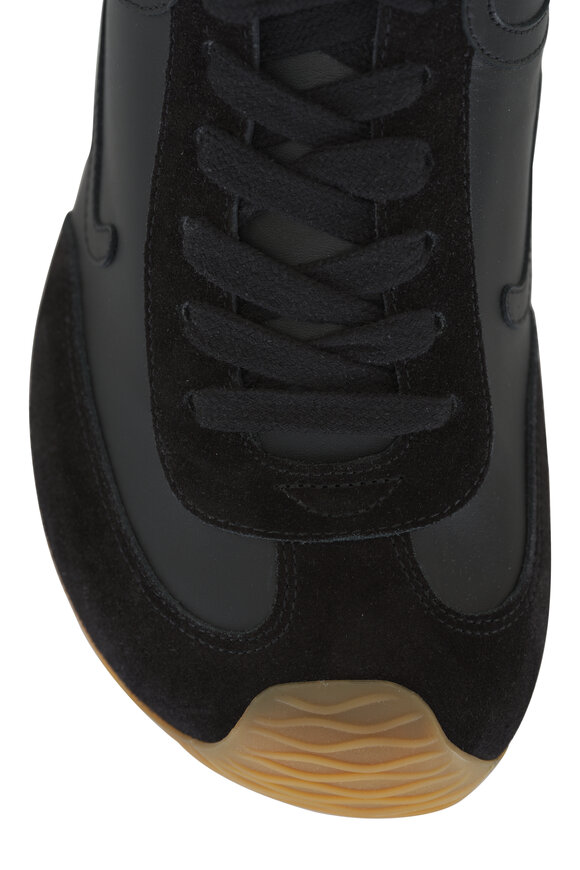 Loewe - Ballet Runner 2.0 Black Leather Sneaker