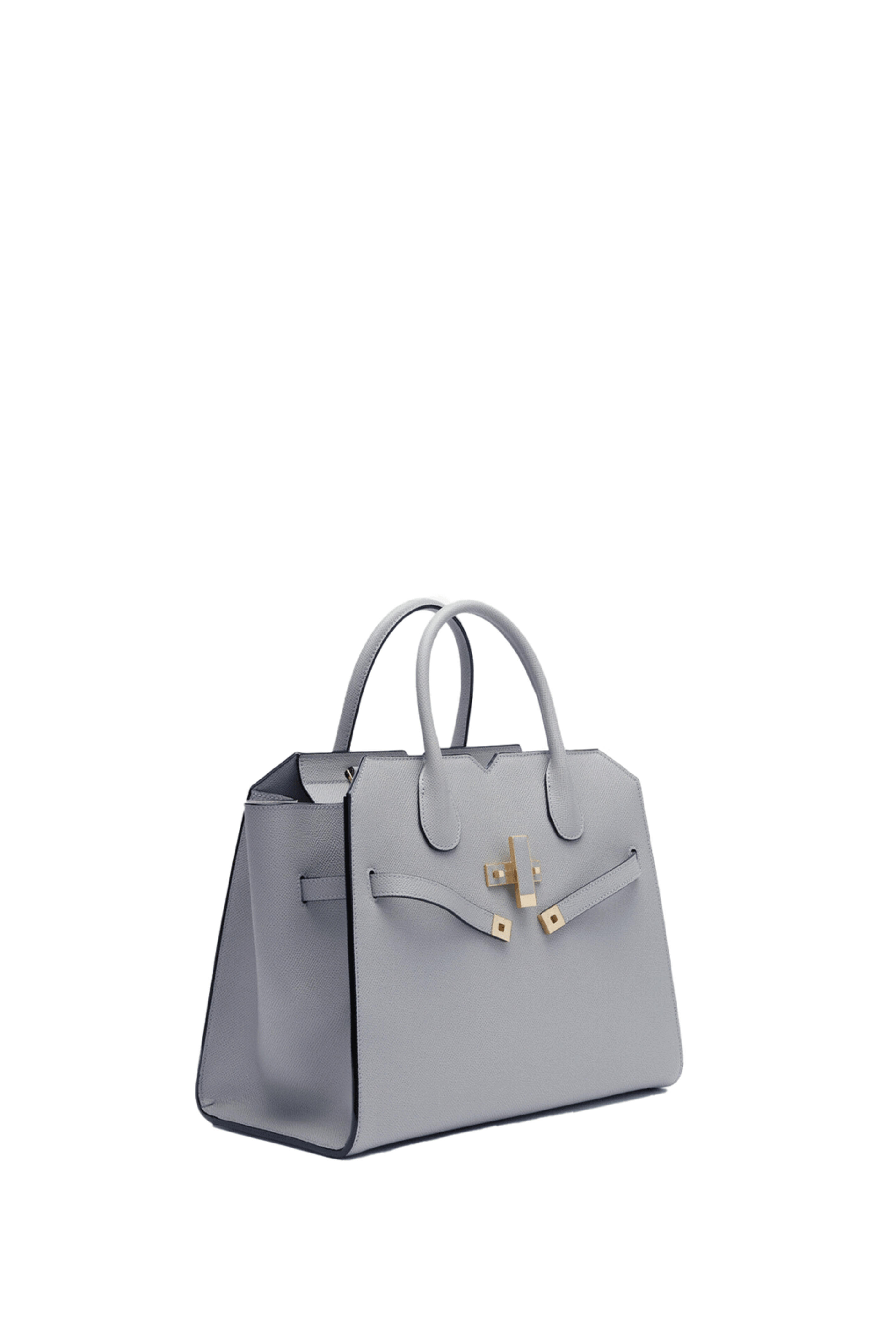 Valextra - Medium Milano Two Handle Bag in Niagara