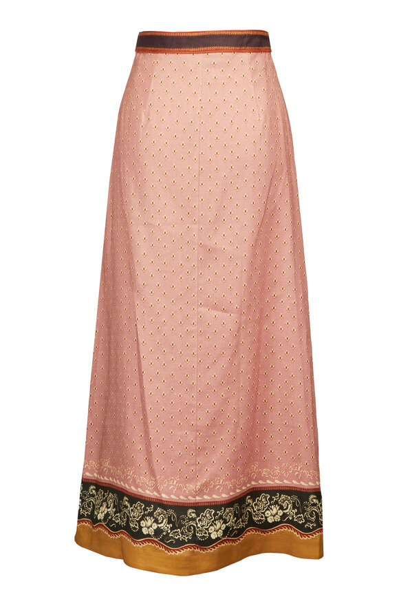 Alémais Darcey Paisley Midi Skirt - view 2