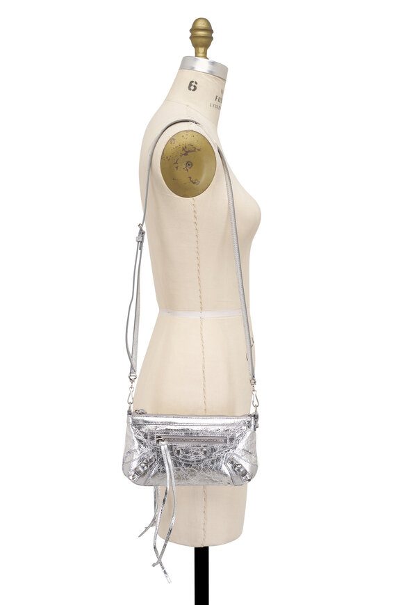 Balenciaga Le City Silver Pouch - view 8