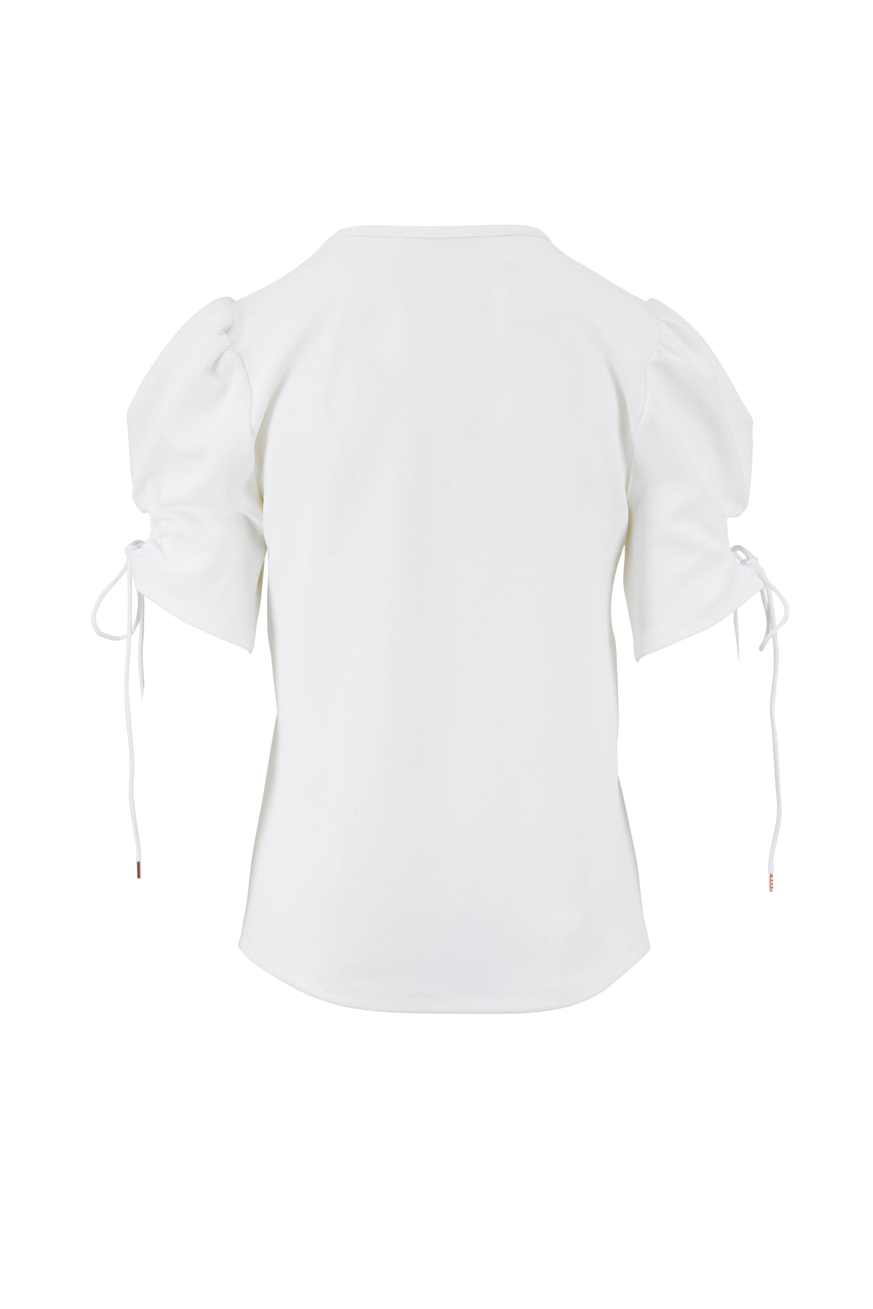 See by Chloé - White Keyhole Sleeve Blouse