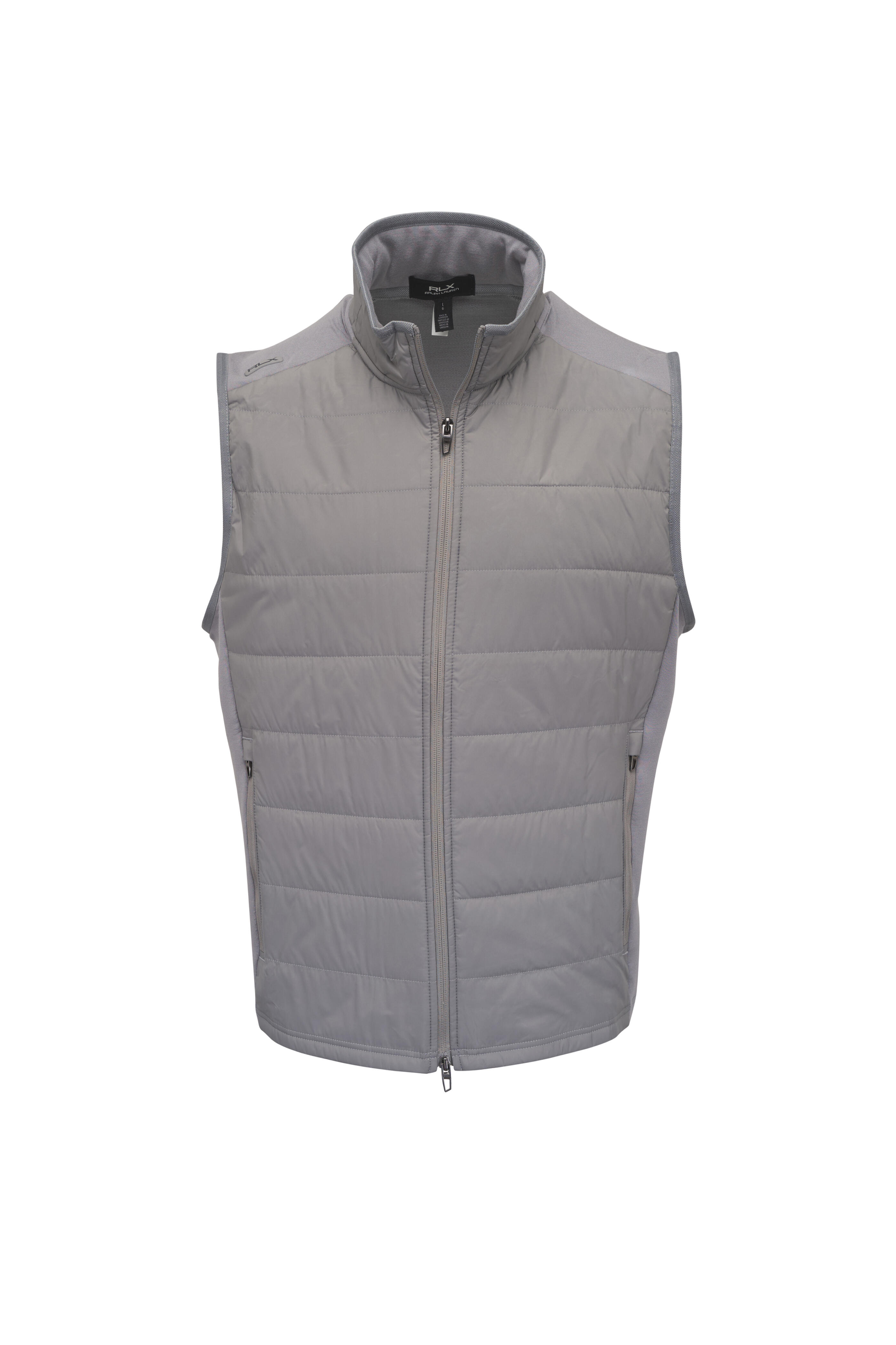 RLX Ralph Lauren - Gray Mock Neck Vest