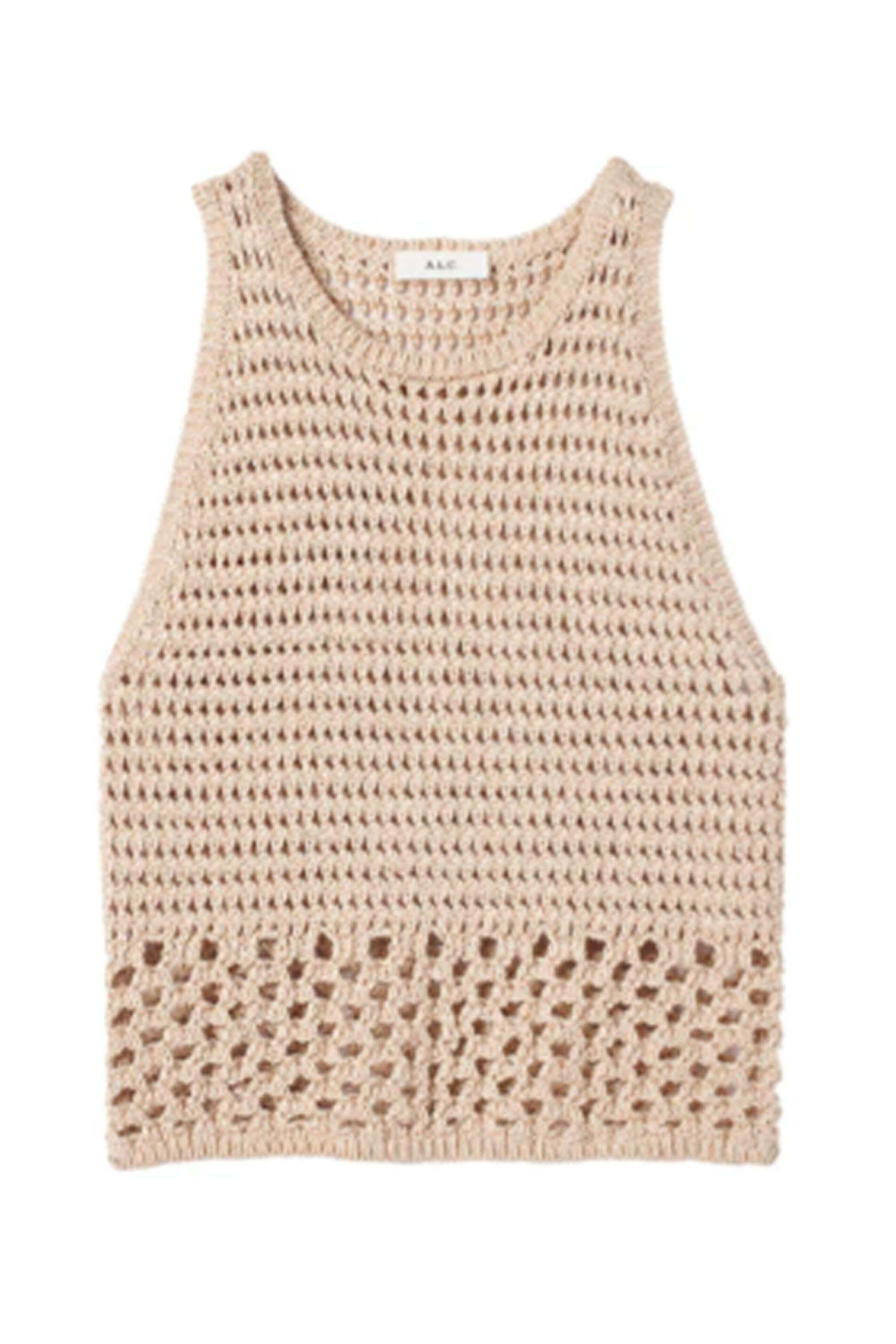 BREADEN　86tiptop A.L.C. - Pampas Brayden Crochet Top | Mitchell Stores