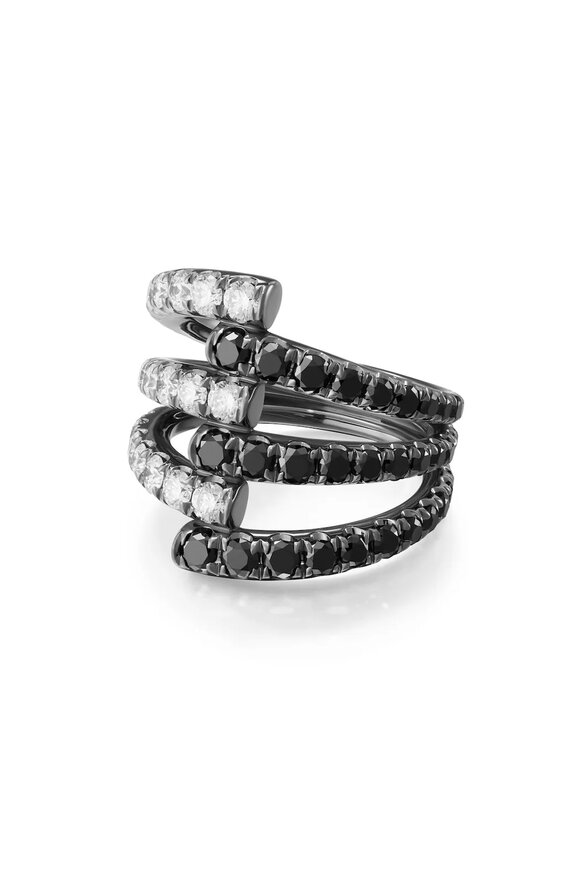 Melissa Kaye Lola Triple Diamond Ring