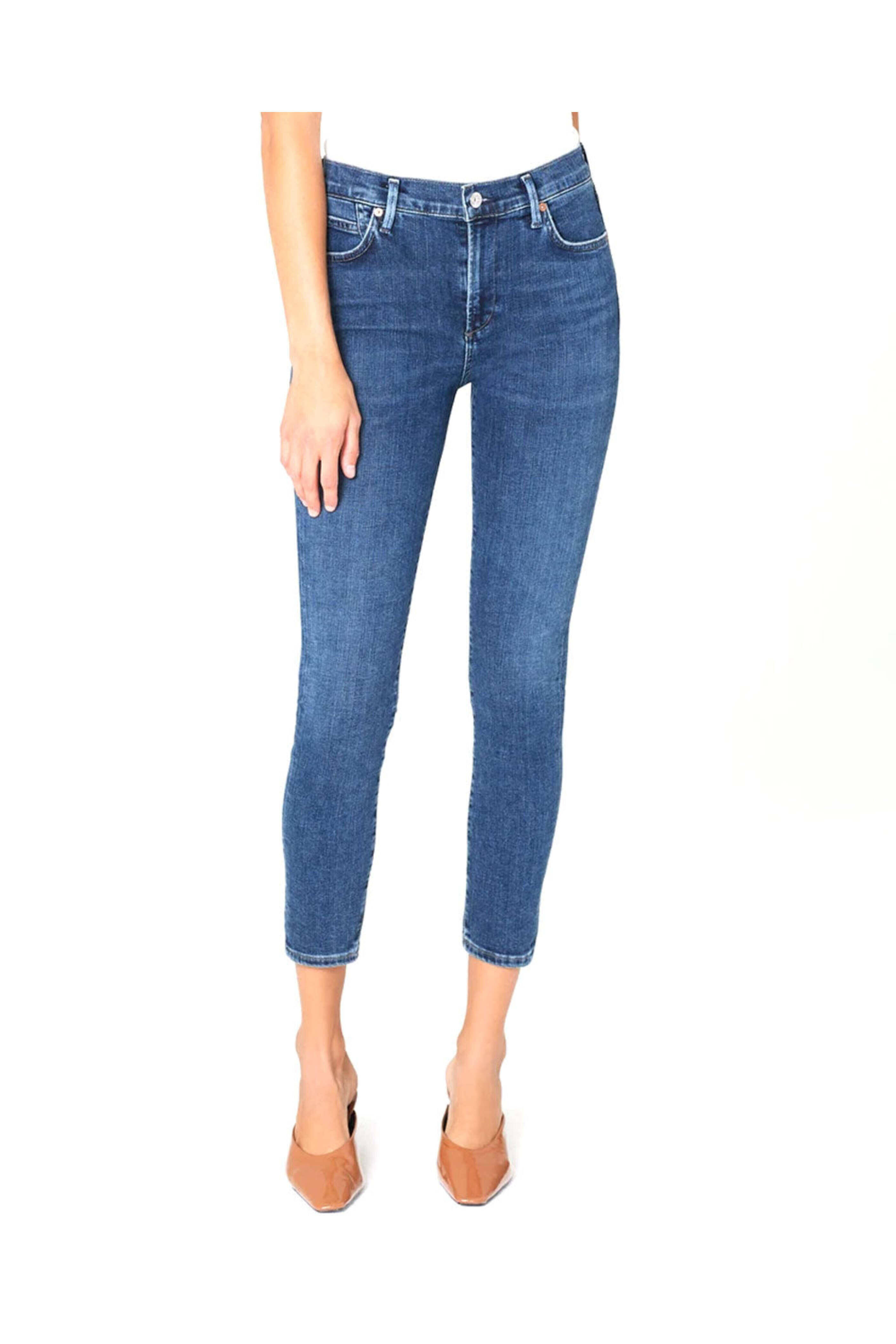 Citizens of Humanity - Rocket Crop Skinny Mid Rise Jeans in Alto