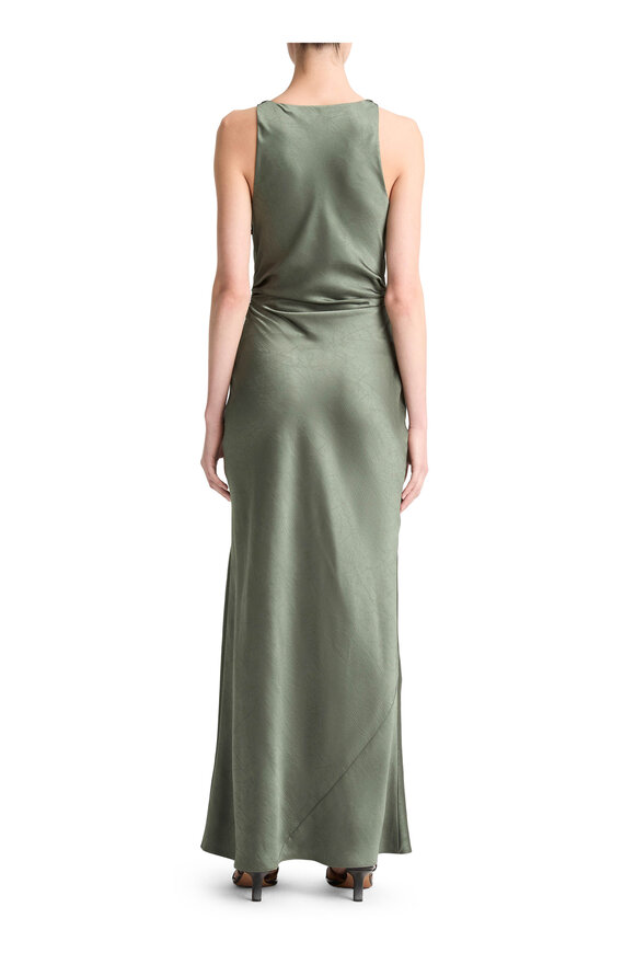 Vince Pine Grove Satin Twist Shoulder Dress - view 3