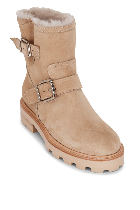 Jimmy Choo - Youth II Stucco Shearling Lined Boot