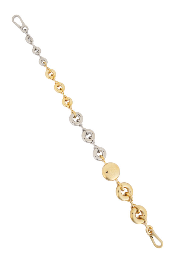 Loewe Gold & Silver Bicolor Donut Chain