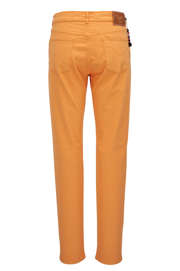 Marco Pescarolo - Orange Vintage Denim Five Pocket Pant