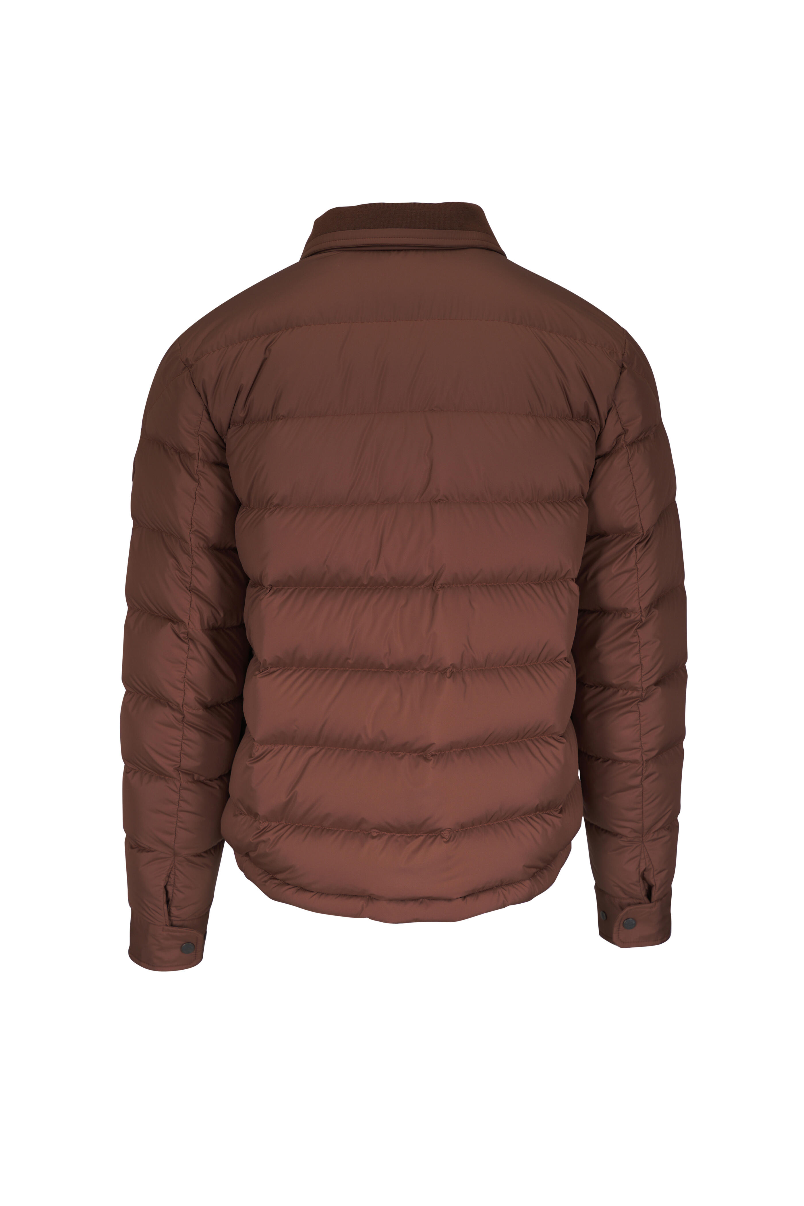 Moncler - Phrier Brown Quilted Down Jacket