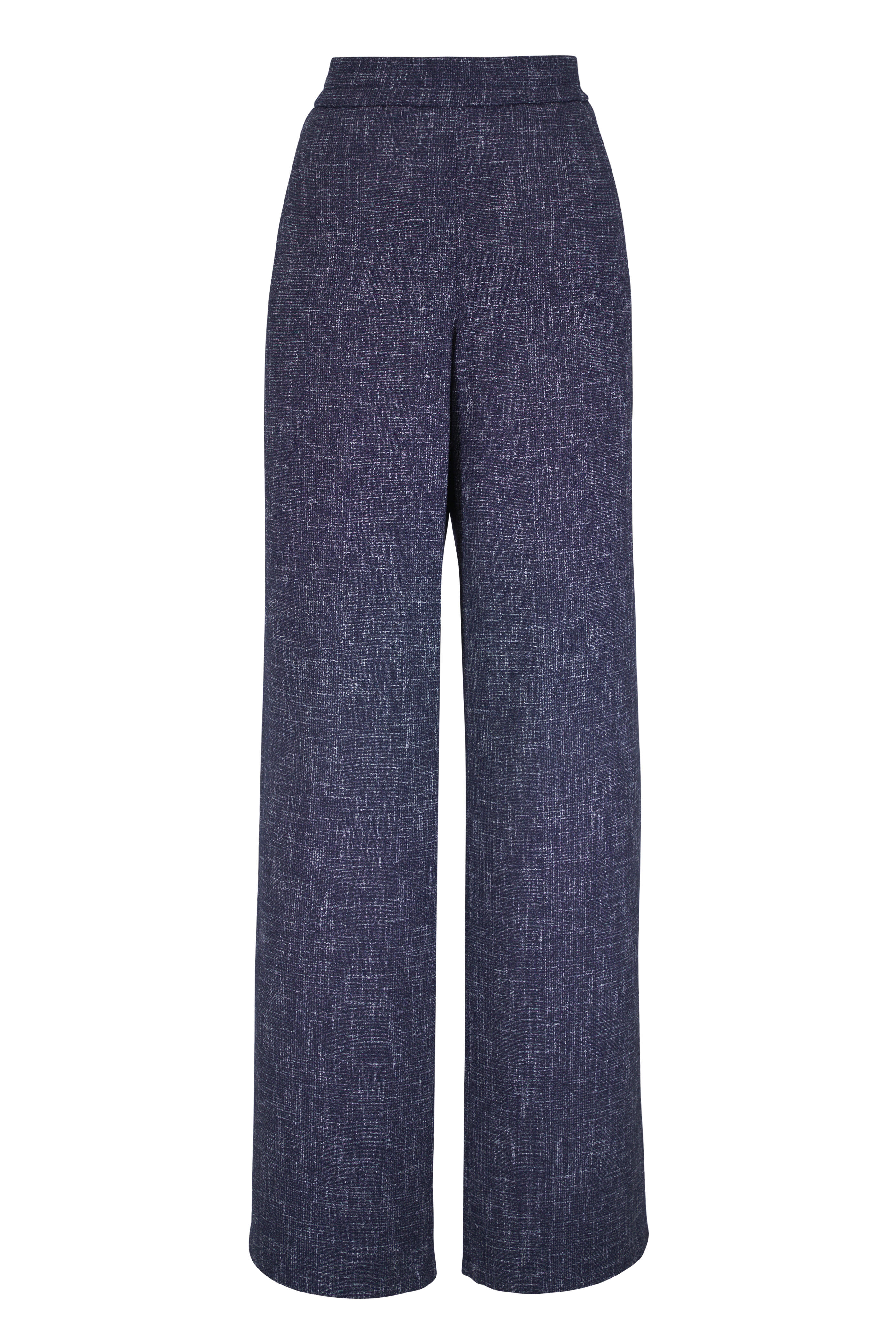 Akris - Blue Textured Pant - view 1