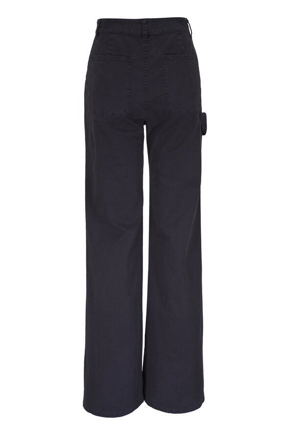 Nili Lotan - Quentin Carbon Stretch Cotton Pant