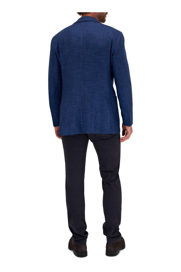 Kiton - Blue Cashmere Blend Sportcoat