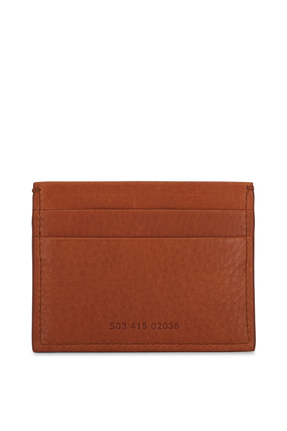 Shinola Tan Leather Five Pocket Card Case - view 2