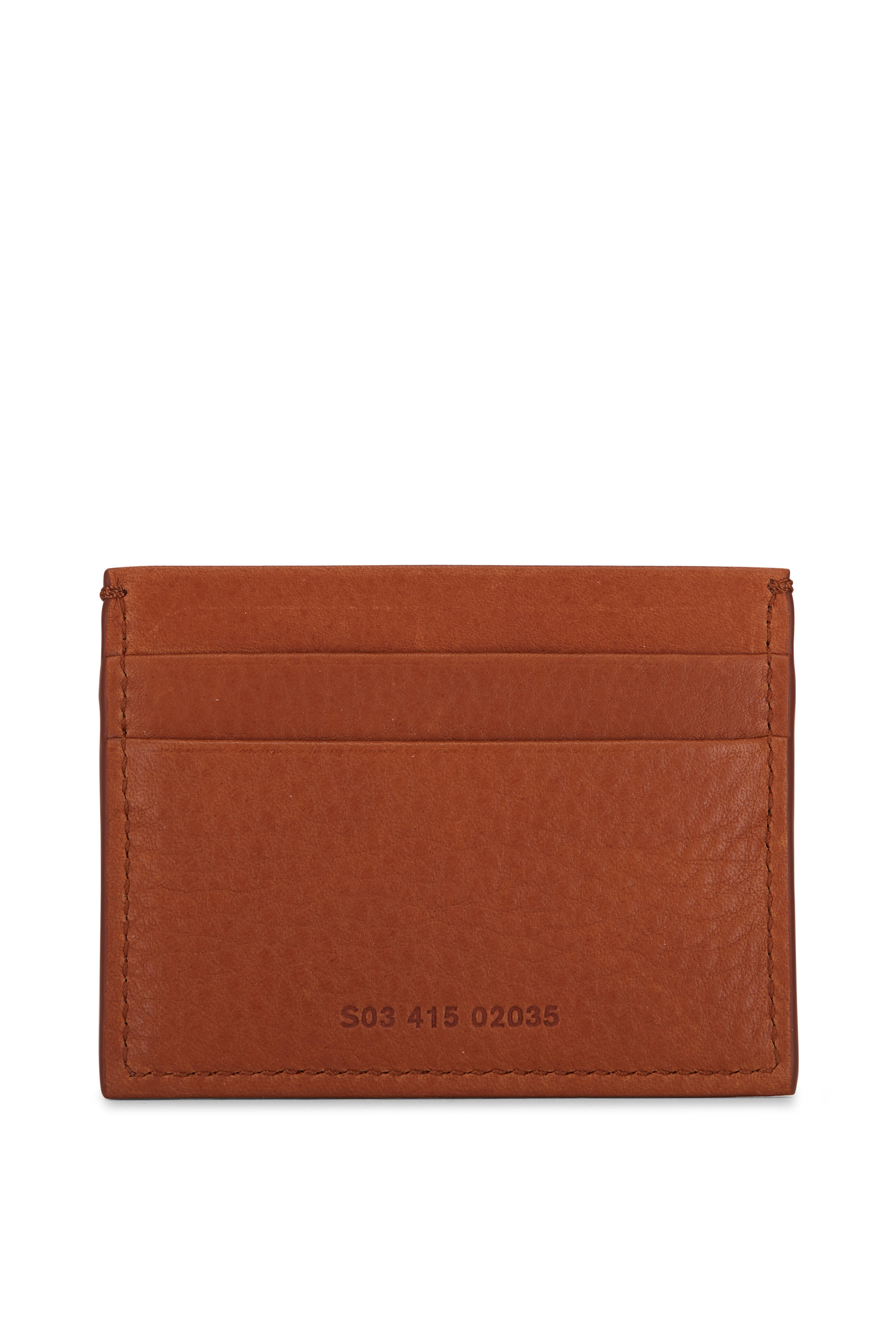 Shinola - Tan Leather Five Pocket Card Case