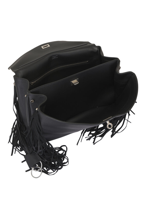 Balenciaga Medium Rodeo Black Leather Handbag - view 5