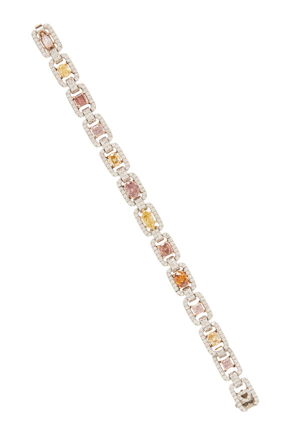 Louis Newman - Multicolor Diamond Bracelet