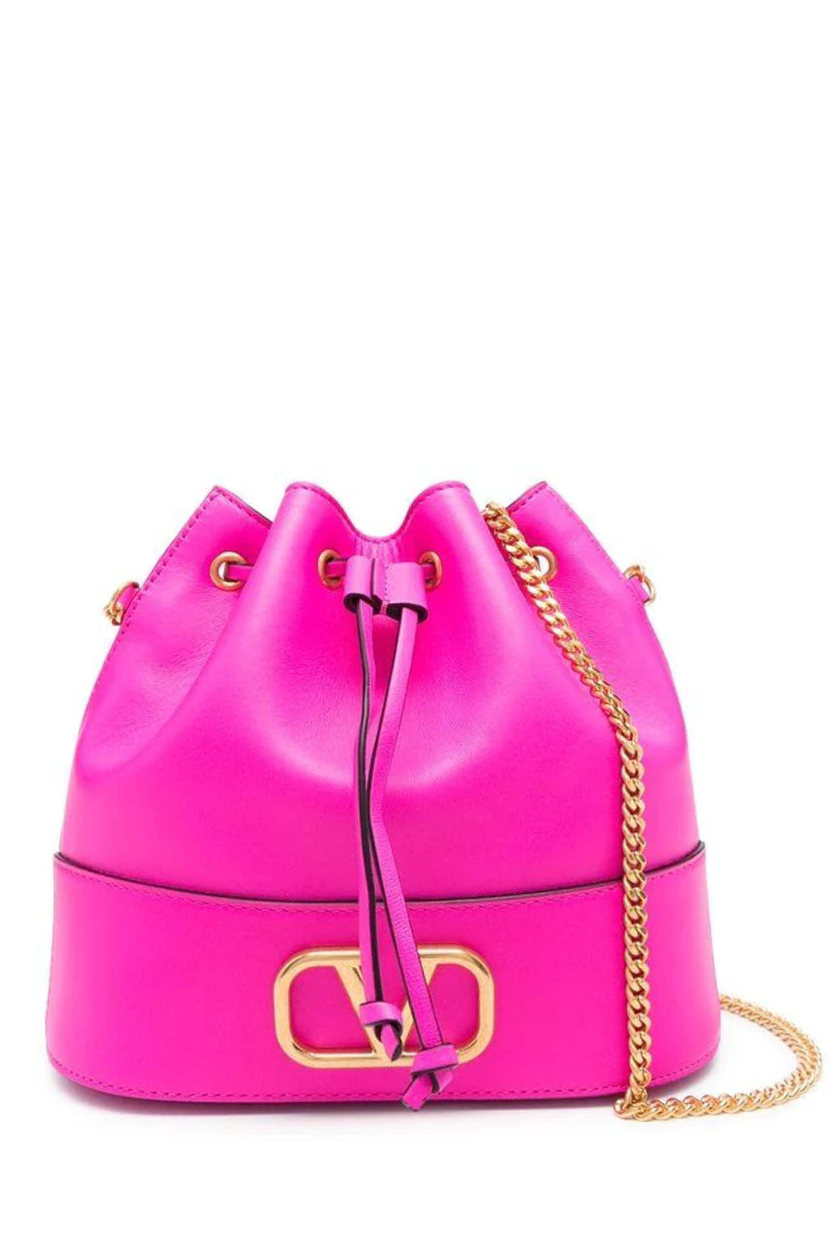 Valentino Garavani - VLOGO Bucket Bag in Pink