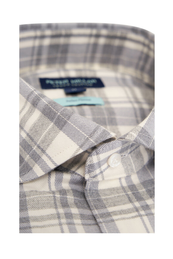 Peter Millar - Calcolo Gale Gray Italian Flannel Sport Shirt