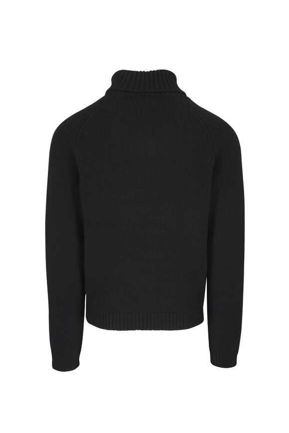 Tom Ford Black Wool Rollneck Sweater - view 2