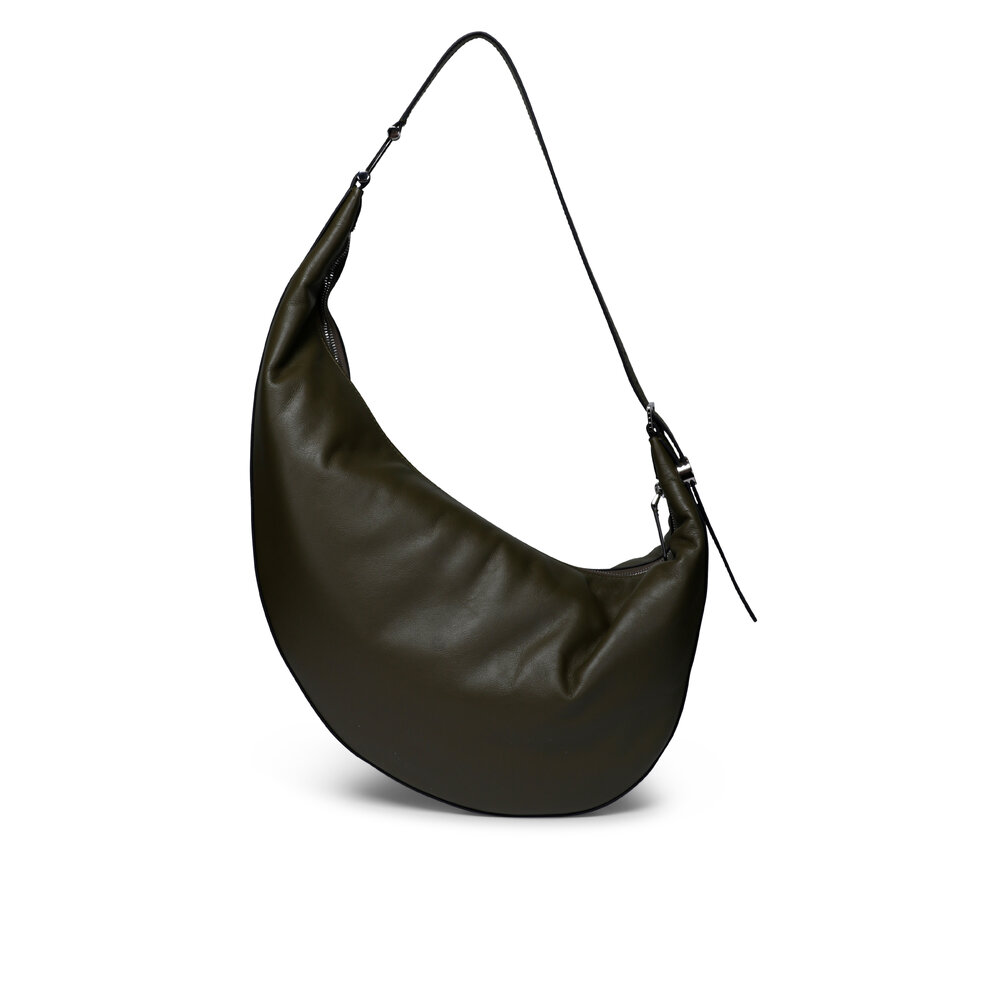 ショルダーバッグ・ポシェット MARNI Woman Shoulder bag Black SBMP0195U1P6948 ZO895 Black leather Trunkaroo medium shoulder bag | Marni