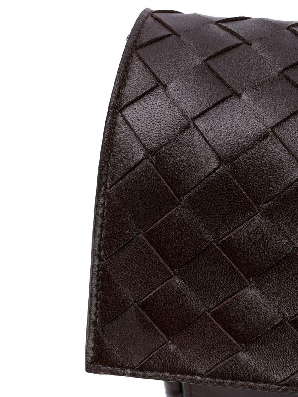 Bottega Veneta - Dark Brown Small BV Fold Crossbody