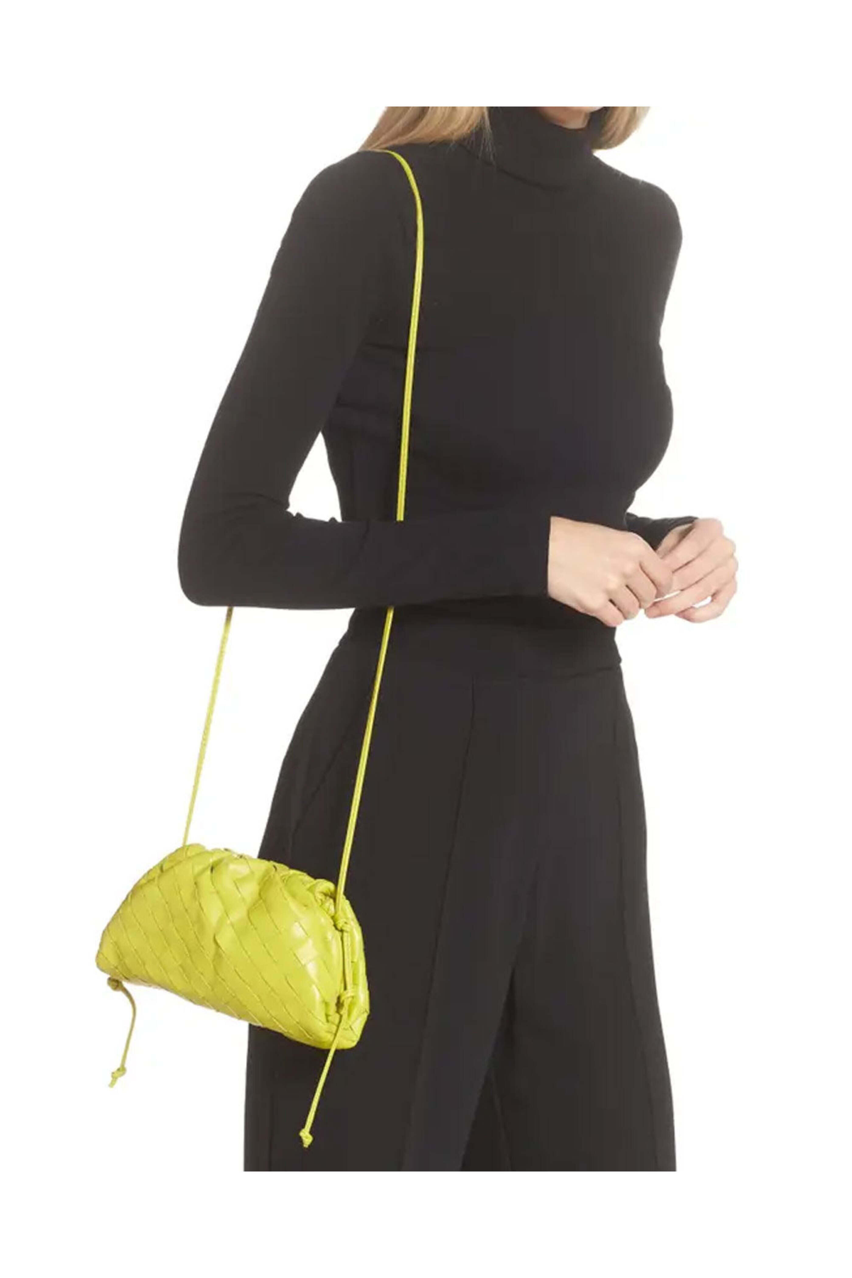 Bottega Veneta - Small Intrecciato Pouch in Kiwi