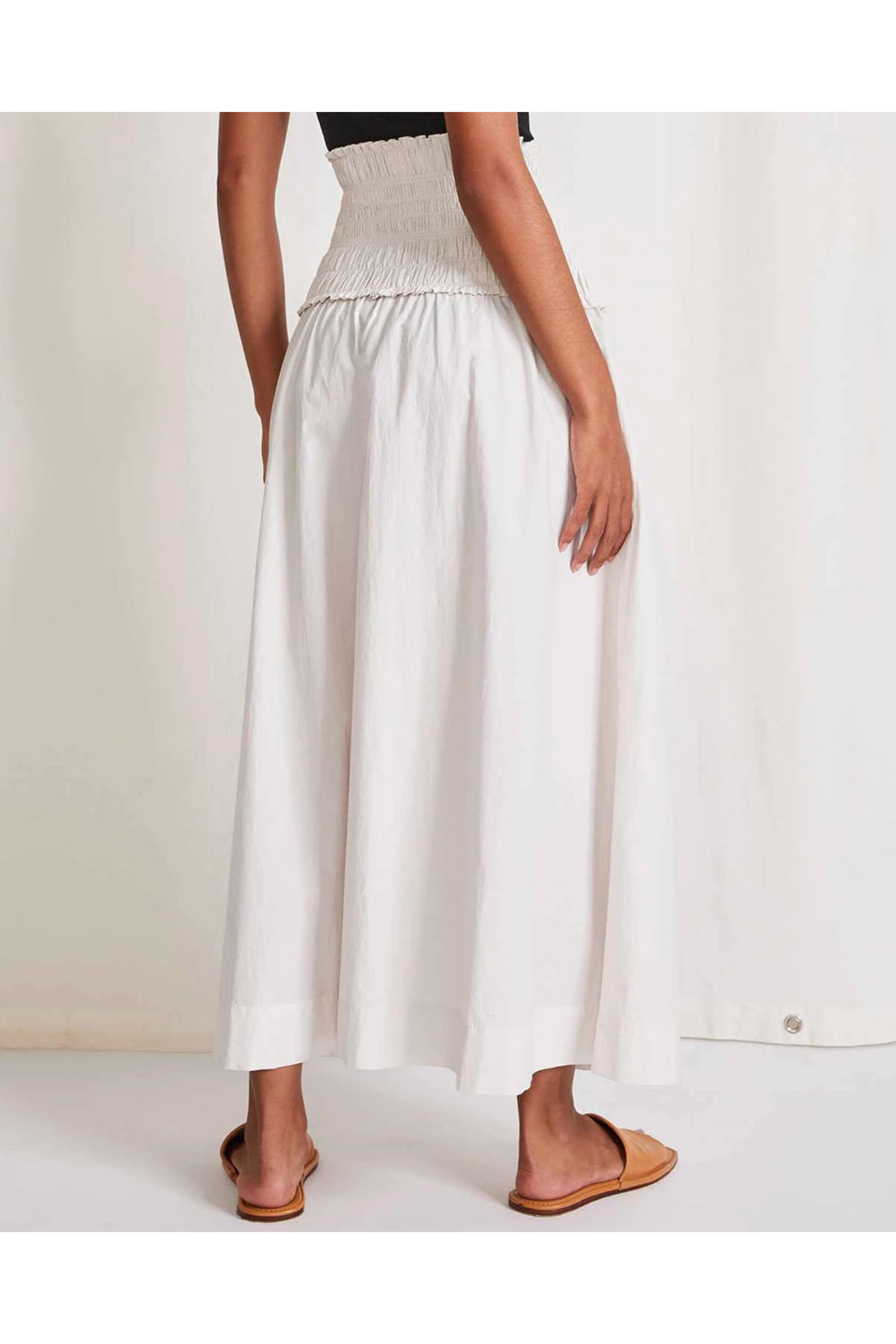 Apiece Apart - Salt Ora Smocked Maxi Skirt