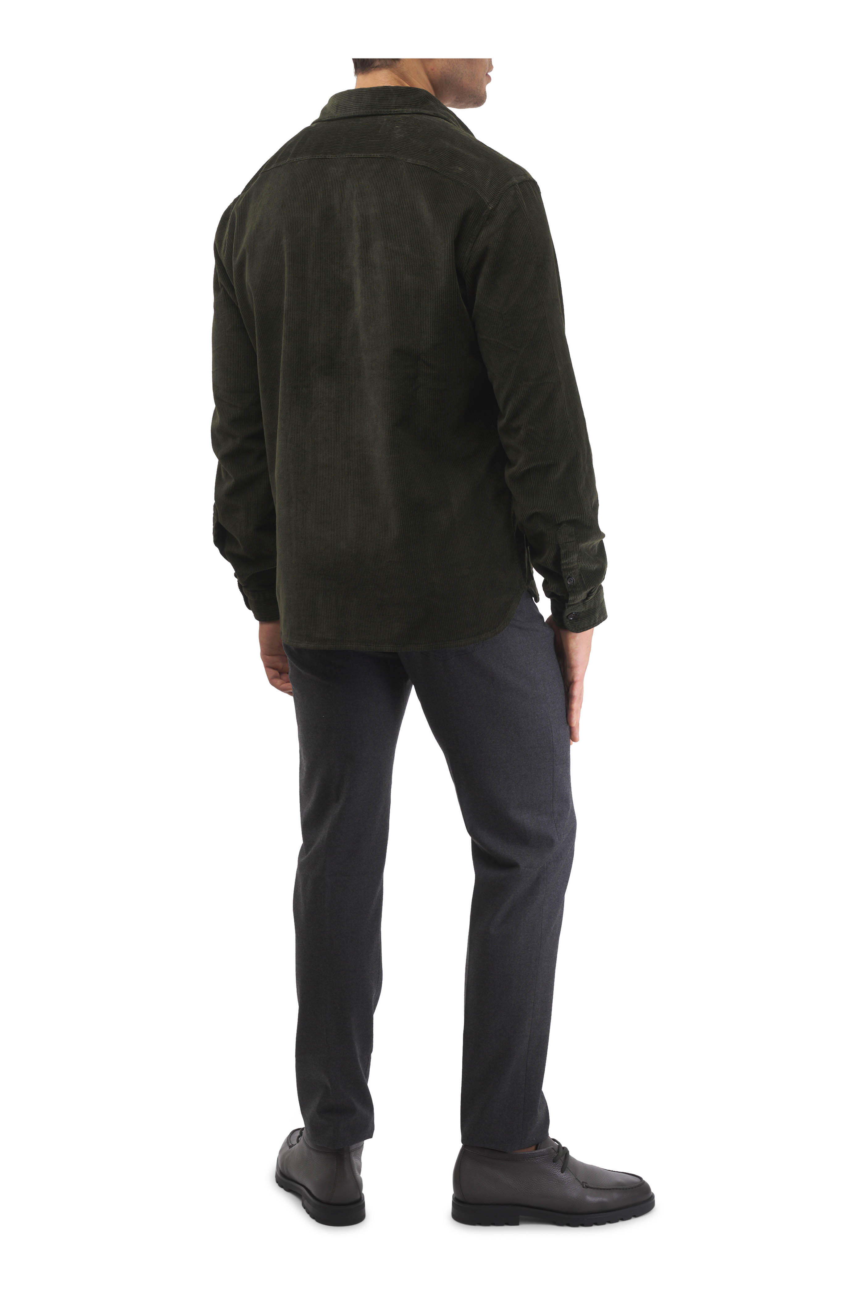 Marco Pescarolo - Dark Gray Cashmere Five Pocket Pant