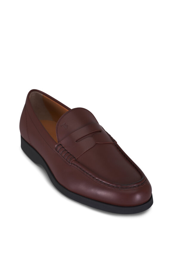Tod's Mocassino Brown Leather Loafer