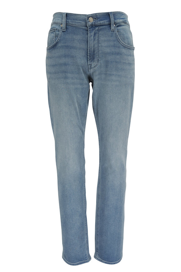 Hudson Blake Pastel Blue Slim Straight Jean 