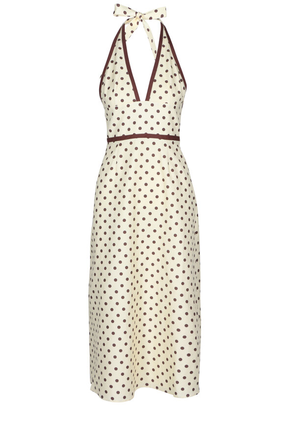 Posse Pty Bowie Halter Midi Dress