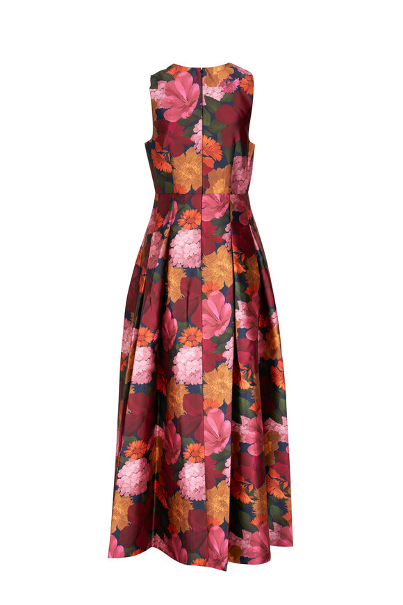 Sachin + Babi - Brooke Bella Bouquet Print Mikado Gown