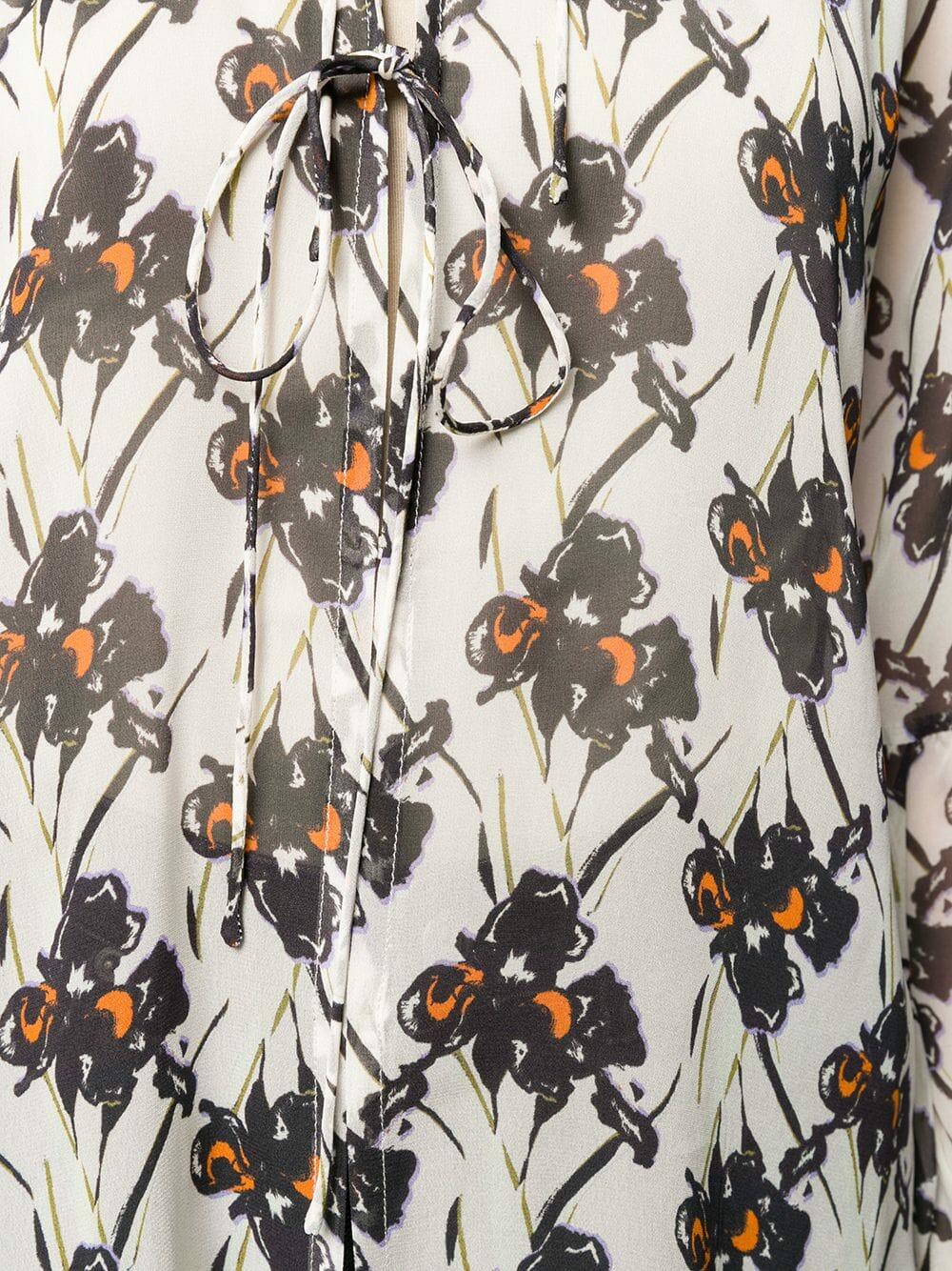 Dorothee Schumacher - Caribbean Gardens Cream Printed Tunic