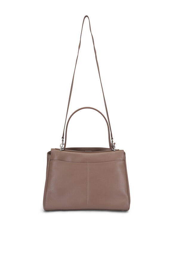 Balenciaga Medium Rodeo Taupe Leather Top Handle Bag - view 3