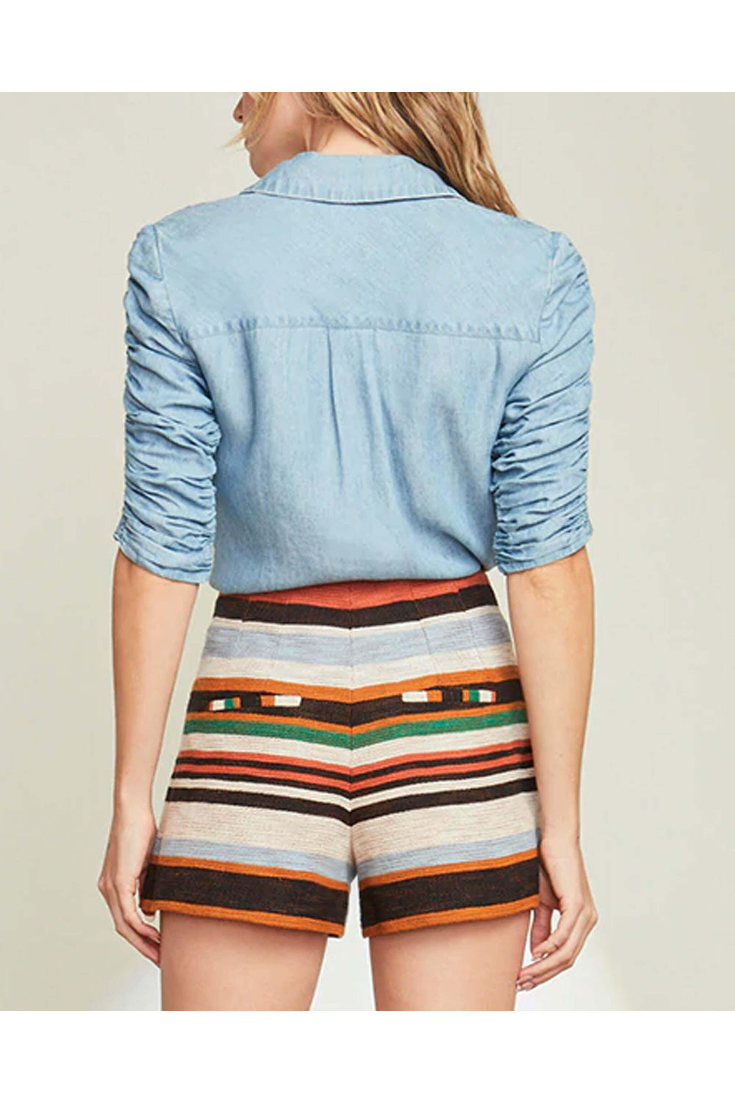 Veronica Beard - Lakeshore Chambray Porta Shirt