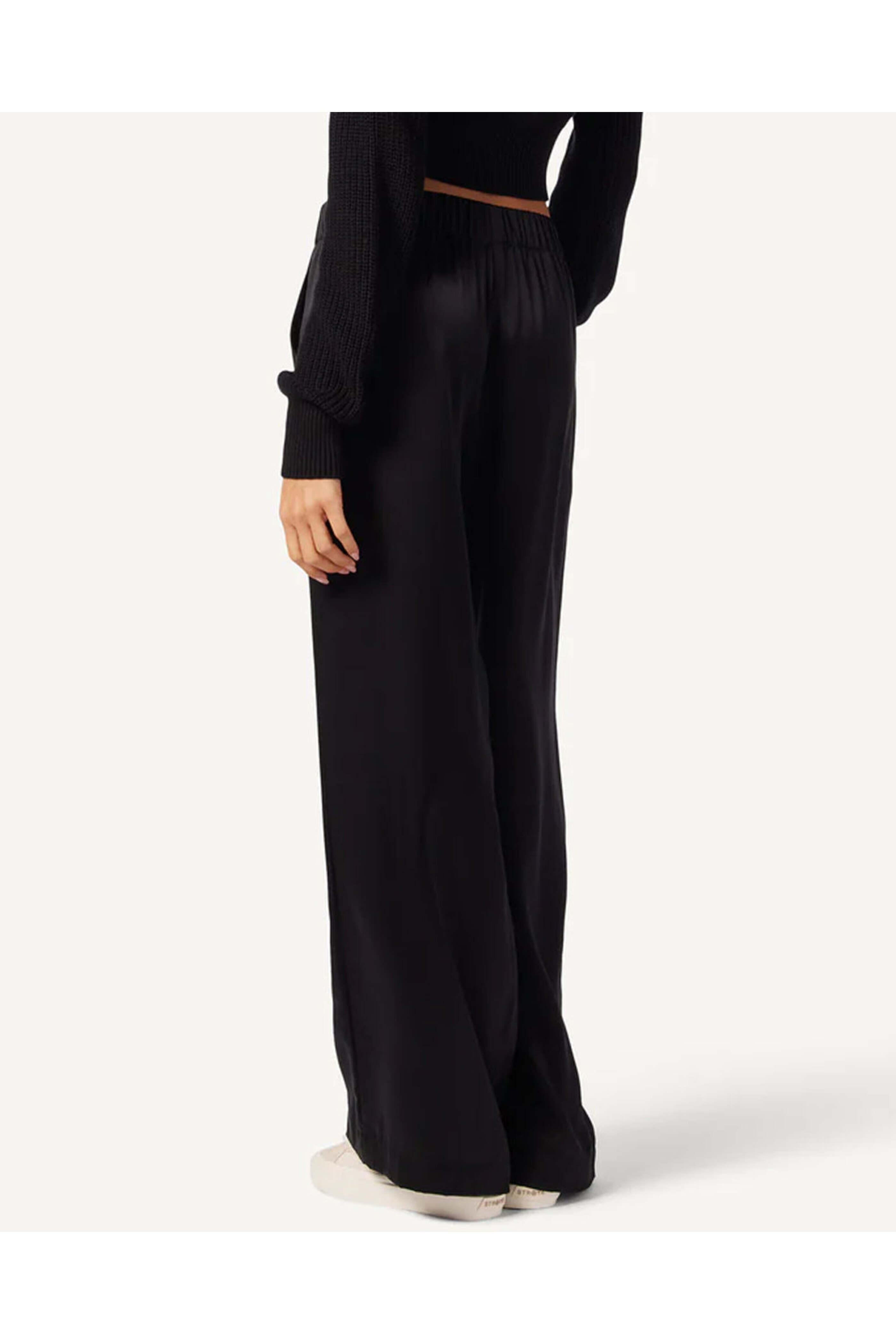 Sablyn - Black High Rise Brynn Wide Leg Pant
