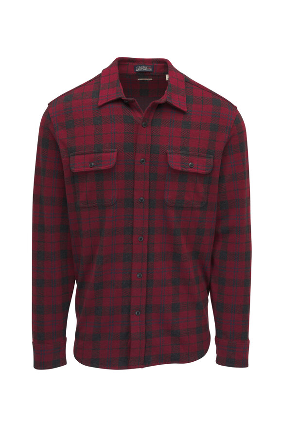 Faherty Brand Legend™ Cherry Creek Plaid Sweater Shirt