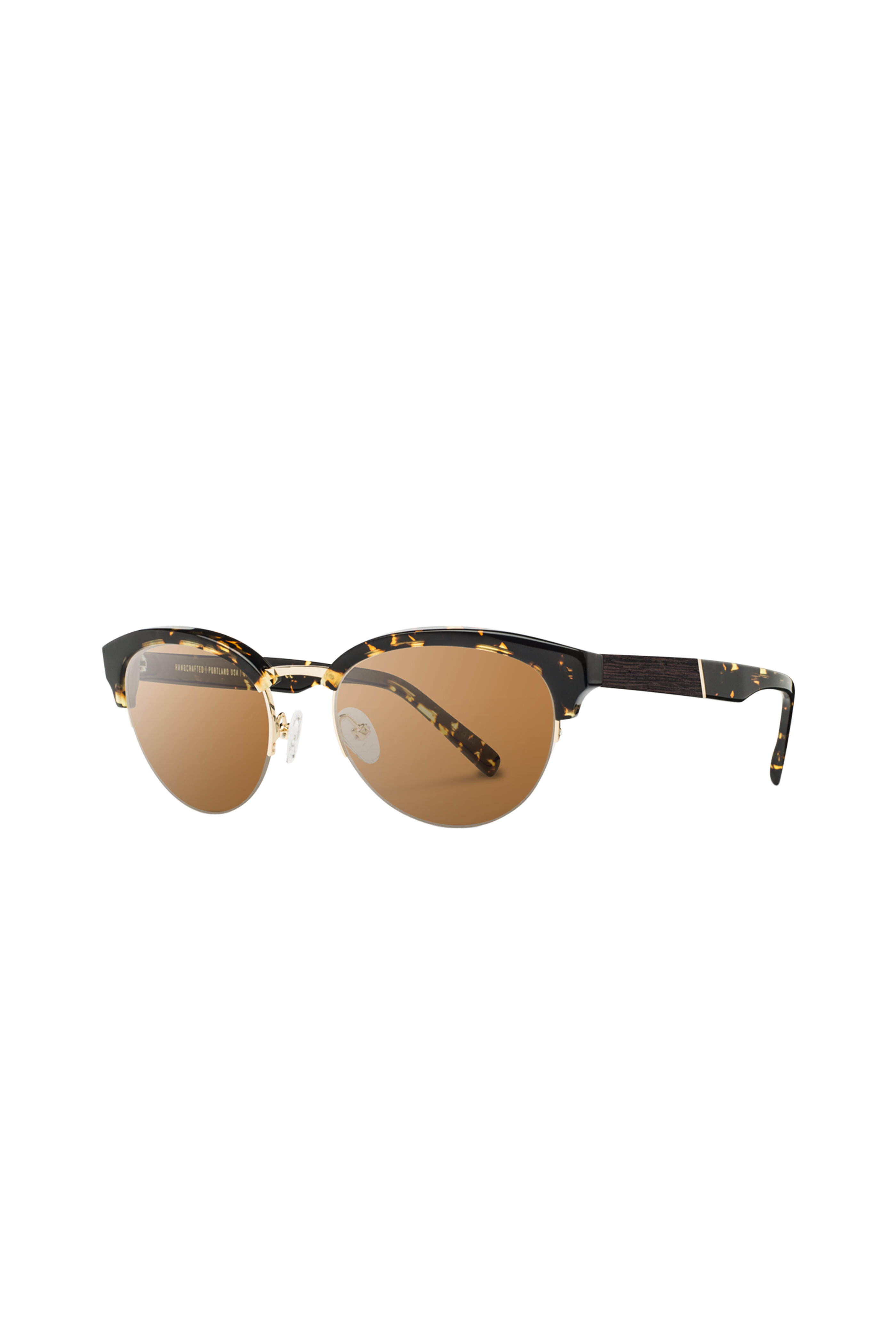 Shwood - Hayden Dark Speckle Cat-eye Sunglasses 