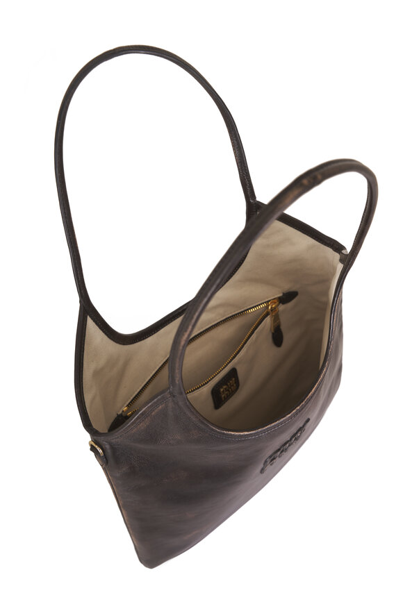Miu Miu Large Ivy Caffe Leather Tote - view 4