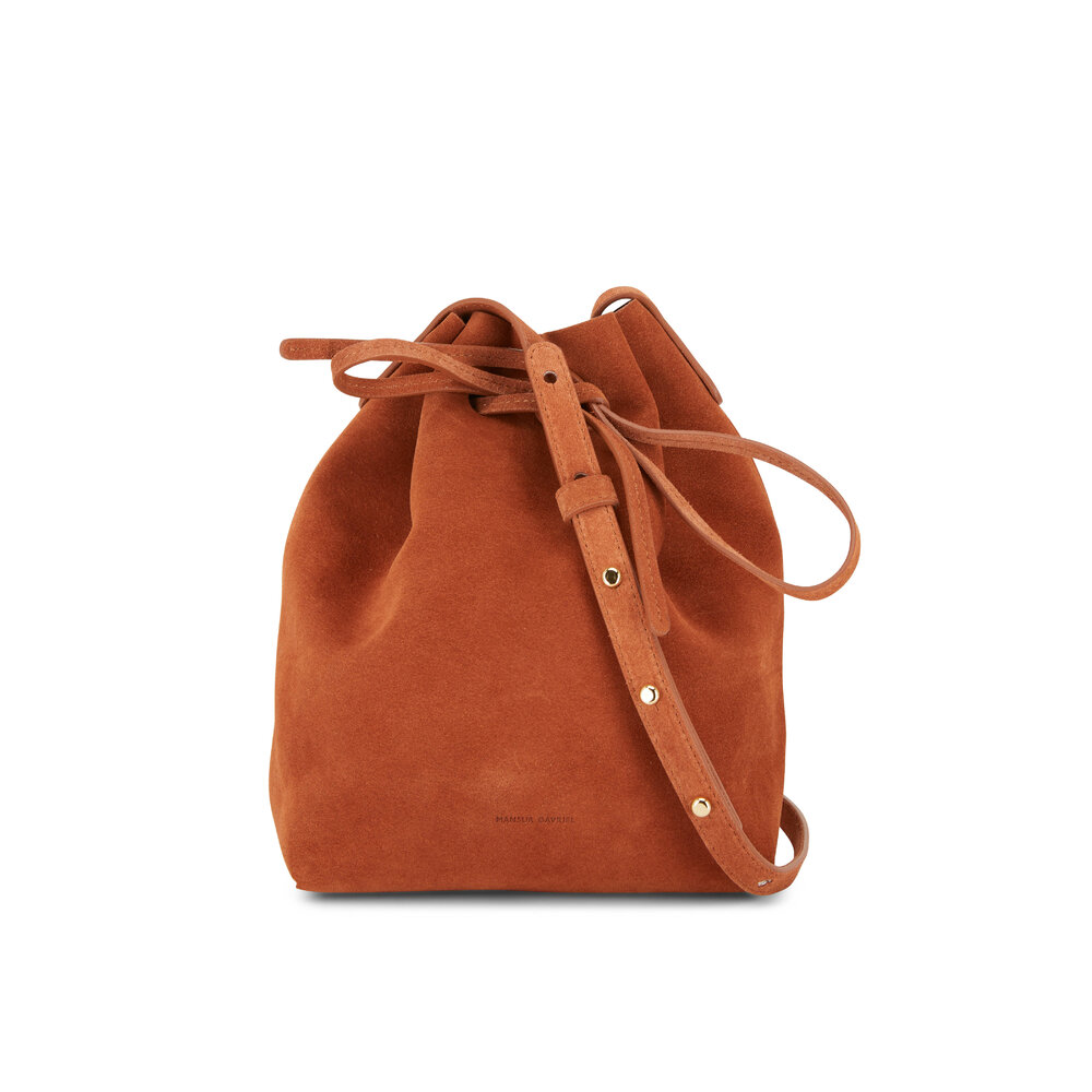 Bag Repair DIY: Mansur Gavriel mini bucket leather handbag restoration 