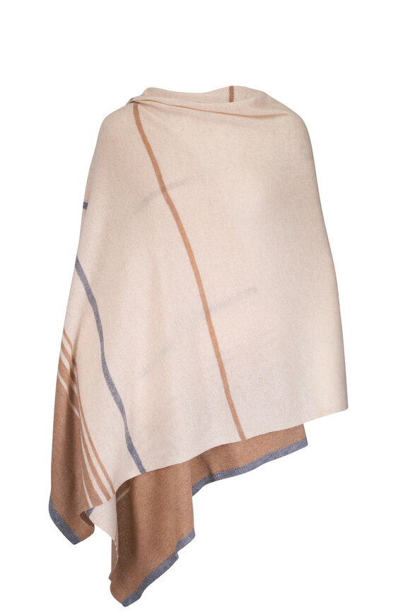 Kinross Sandstone Colorblock Travel Wrap - view 1